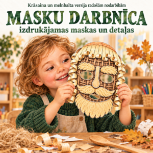 MASKU DARBNĪCA – izdrukājamas maskas un detaļas | Mārtiņi
