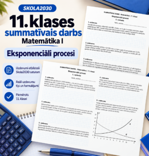 11.-12.kl. Ekponenciāli procesi.Summatīvais darbs